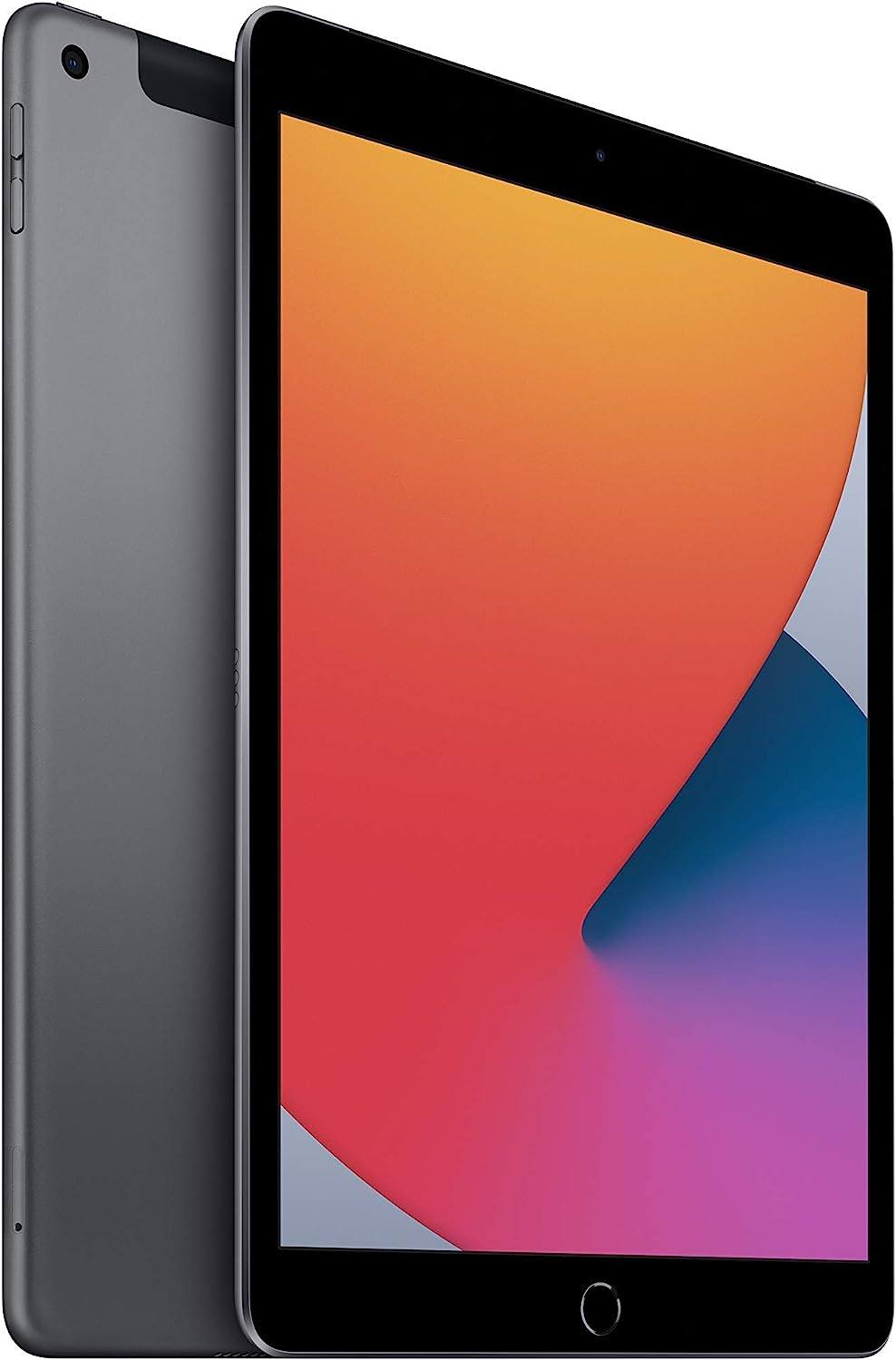 Apple iPad 8th Gen (2020) 10.2in 128GB Wifi + Cellular (Unlocked) - Space Gray (Pre-Owned)