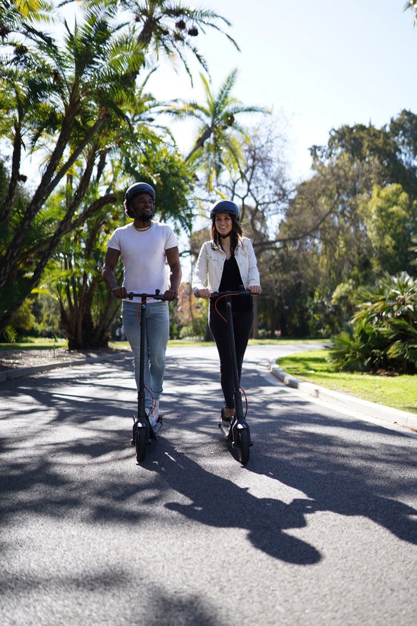 Segway Ninebot F30 Foldable Electric Kick Scooter w/15.5mph max speed - Gray (Refurbished)