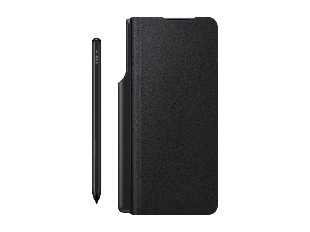 Samsung Galaxy Z Fold3 Flip Cover Phone Case with S-Pen - Black (Refurbished)