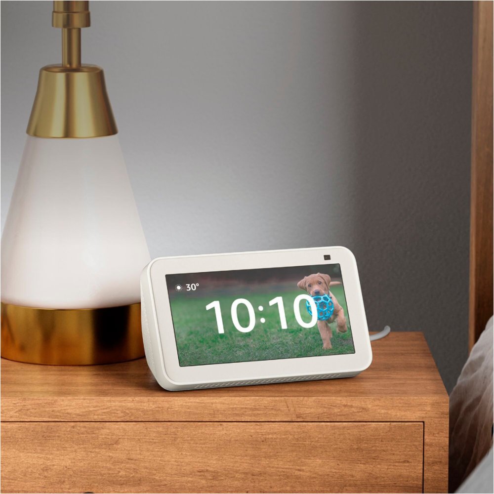 Amazon Echo Show 5 (2nd Gen) Smart Display with Alexa - Glacier White (Refurbished)