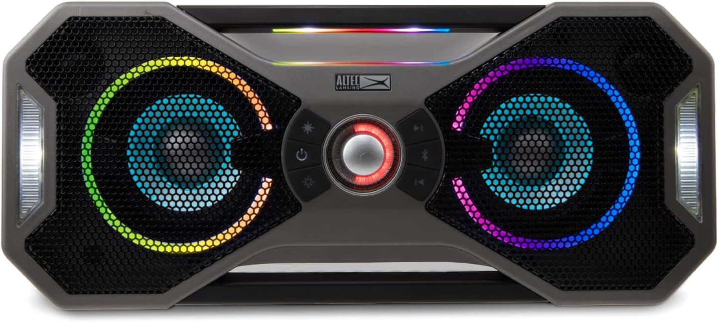 Altec Lansing IMW997-STL Mix 2.0 Bluetooth Speaker - Gray (Refurbished)