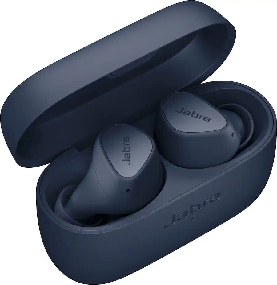 Jabra Elite 4 Active True Wireless Noise Cancelling In-Ear Headphones - Navy (Refurbished)