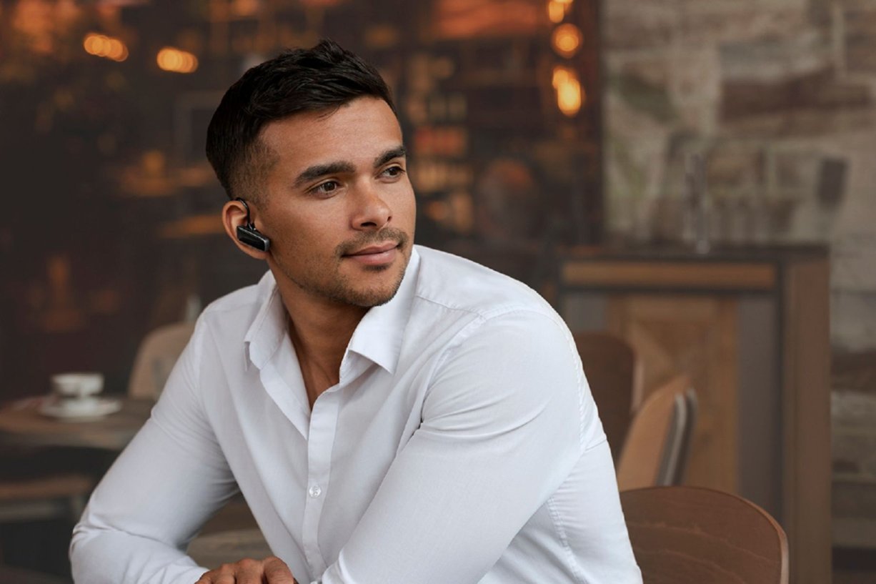 Jabra Talk 25 Bluetooth Headset for Hands-Free Calls - Black (Refurbished)