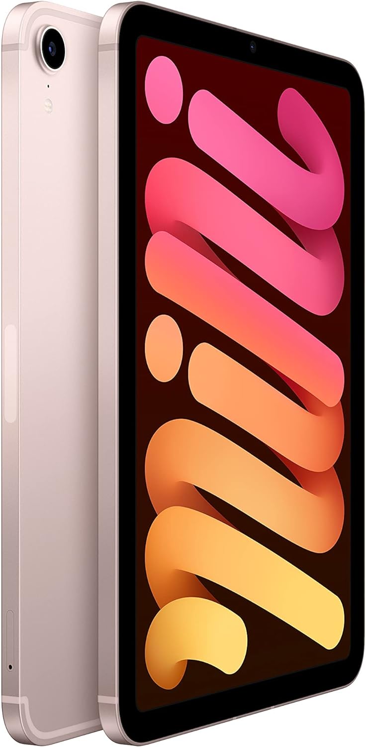 Apple iPad Mini (6th Gen)(2021) - 256GB (Wifi + LTE)(Unlocked) - Pink (Refurbished)