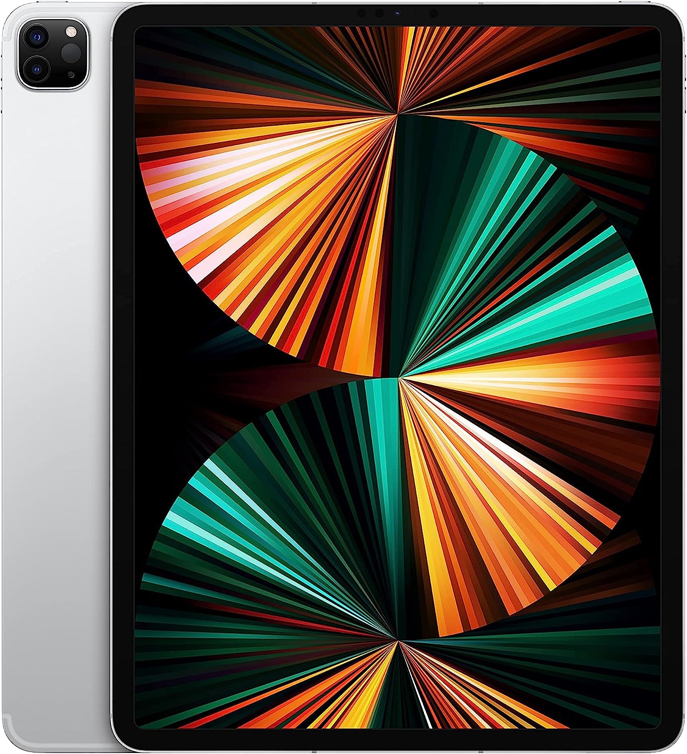 Apple iPad Pro 5th Gen 2021, 12.9-inch, 1TB, WIFI + Unlocked Cellular - Silver (Refurbished)