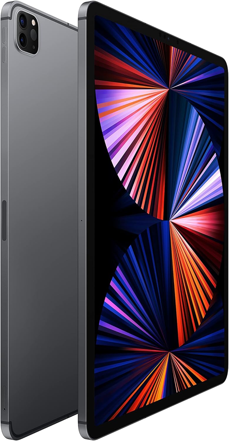 Apple iPad Pro 5th Gen - 12.9in 512GB (Wifi + LTE) (Unlocked) - Space Gray (Refurbished)
