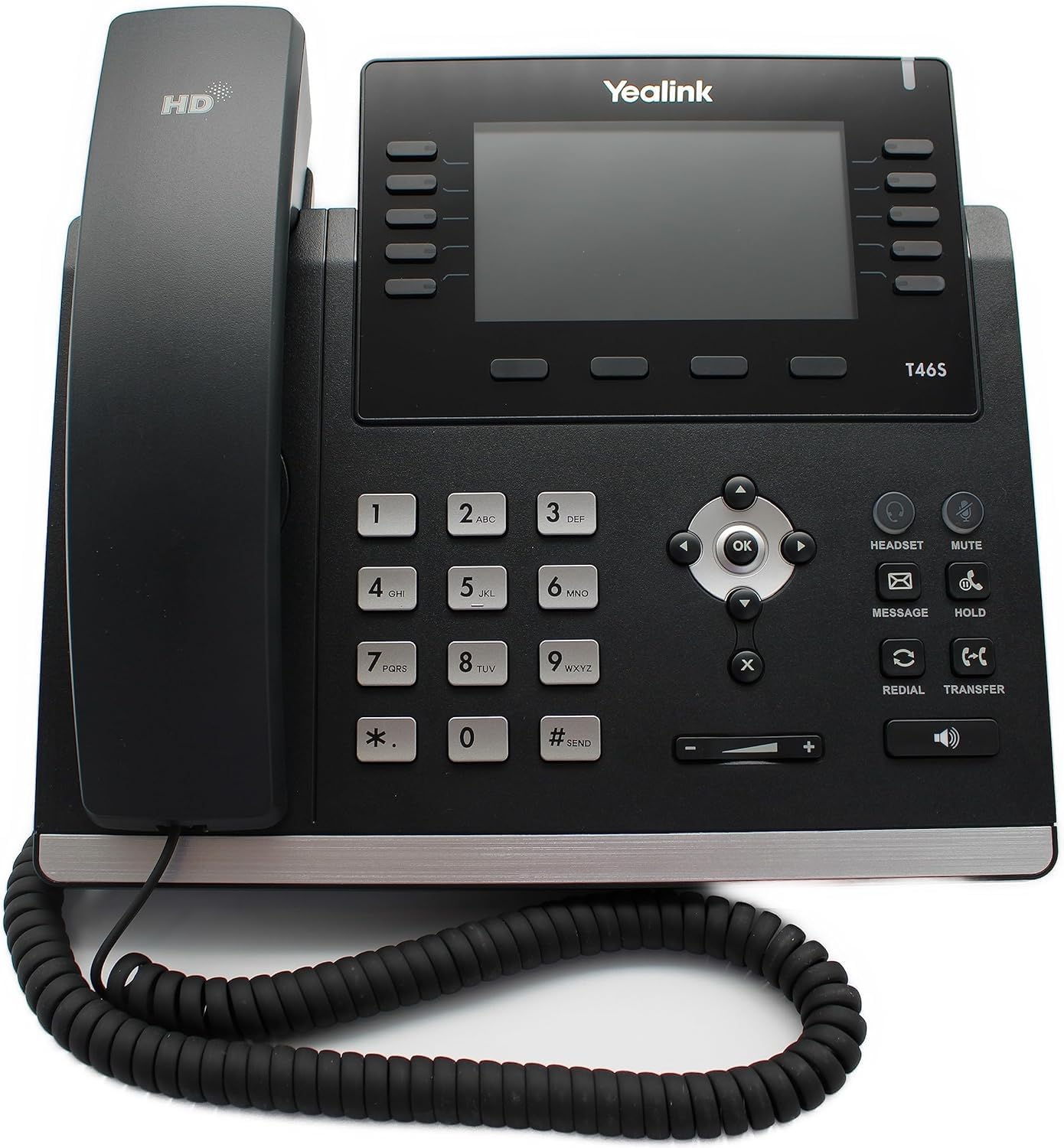Yealink SIP-T46SW WIFI Desk Phone without accessories - Black (Refurbished)