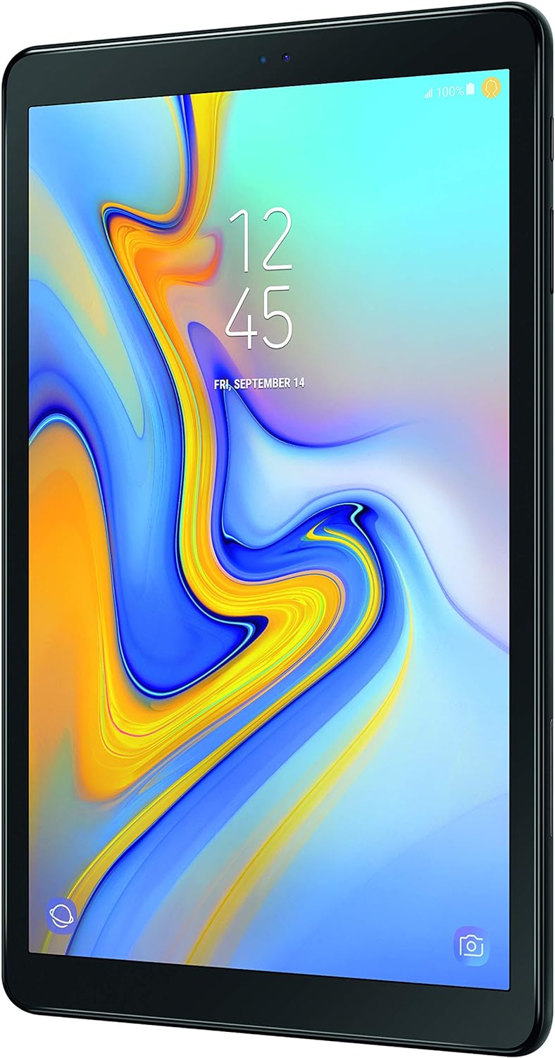 Samsung Galaxy Tab A (2018), 10.5-inch, 32GB, (Wifi + LTE) (Unlocked) - Black (Refurbished)
