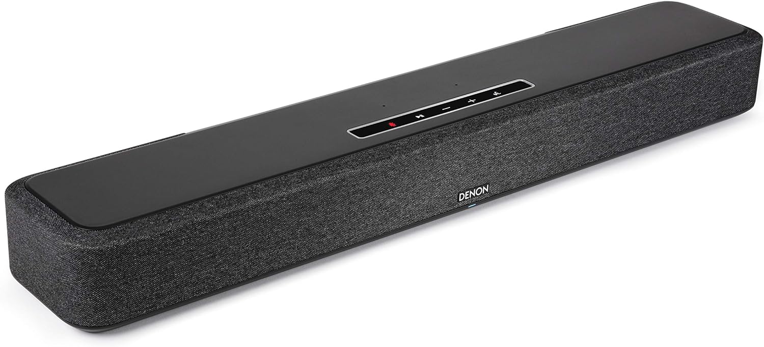 Denon Home Sound Bar 550 with Dolby Atmos and HEOS Built-in - Black (Refurbished)