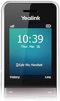Yealink W56H IP Dect Phone w/o Charger Adapter - Gray/ Black (Certified Refurbished)