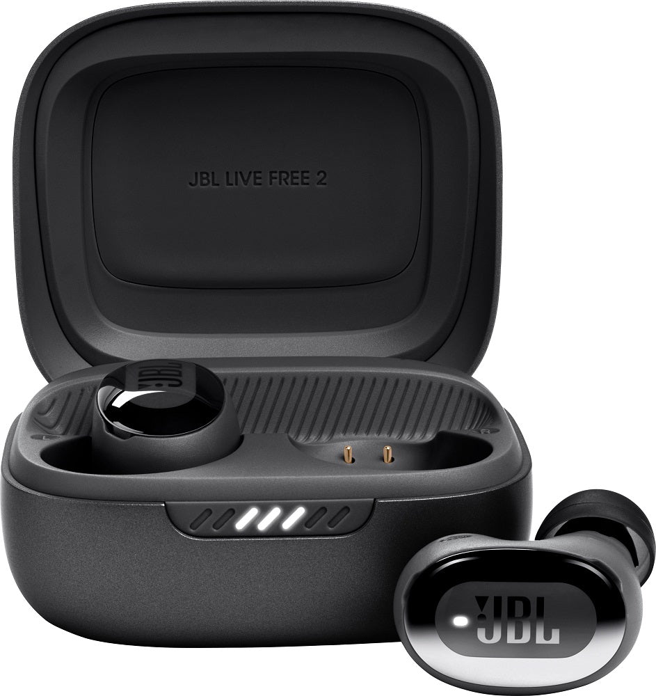 JBL Live Free 2 True Adaptive Noise Cancelling Wireless Headphones - Black (Certified Refurbished)