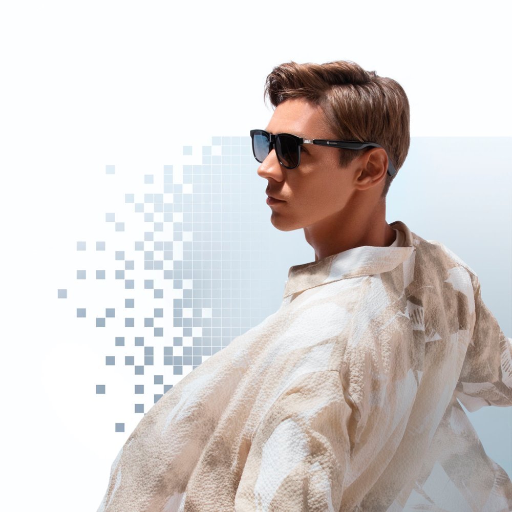 Soundcore by Anker, Frames Wander Bluetooth Audio Smart Glasses - Black (Refurbished)