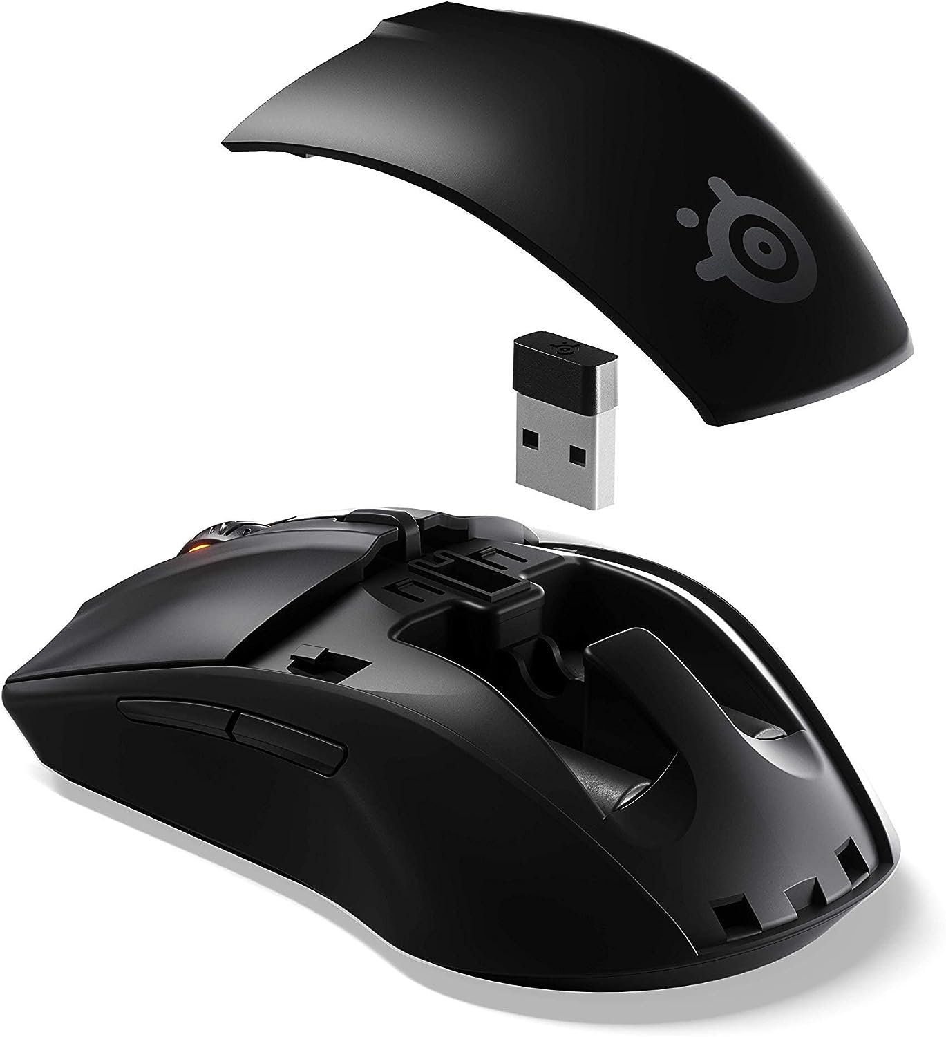SteelSeries Rival 3 Wireless Optical Gaming Mouse w/ Brilliant Prism RGB - Black (Refurbished)