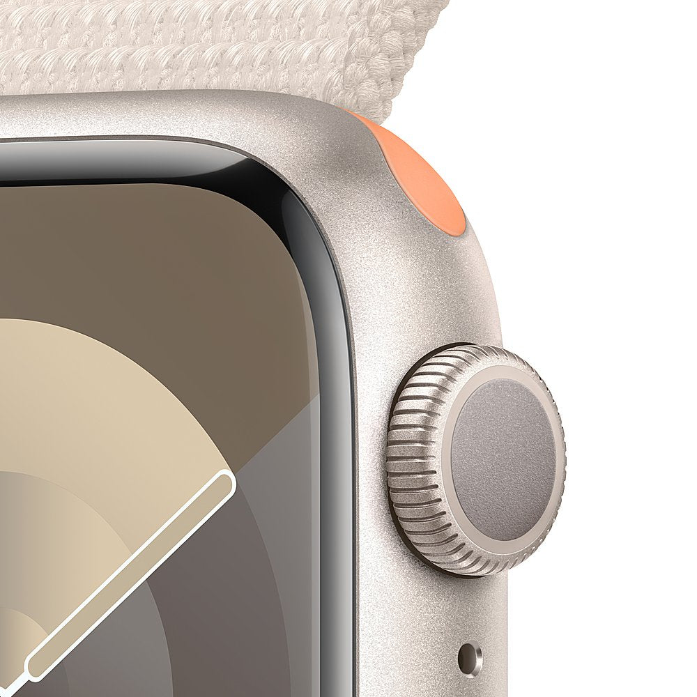 Apple Watch Series 8 GPS + LTE 41MM Starlight Aluminum Case Starlight Sport Band (Refurbished)