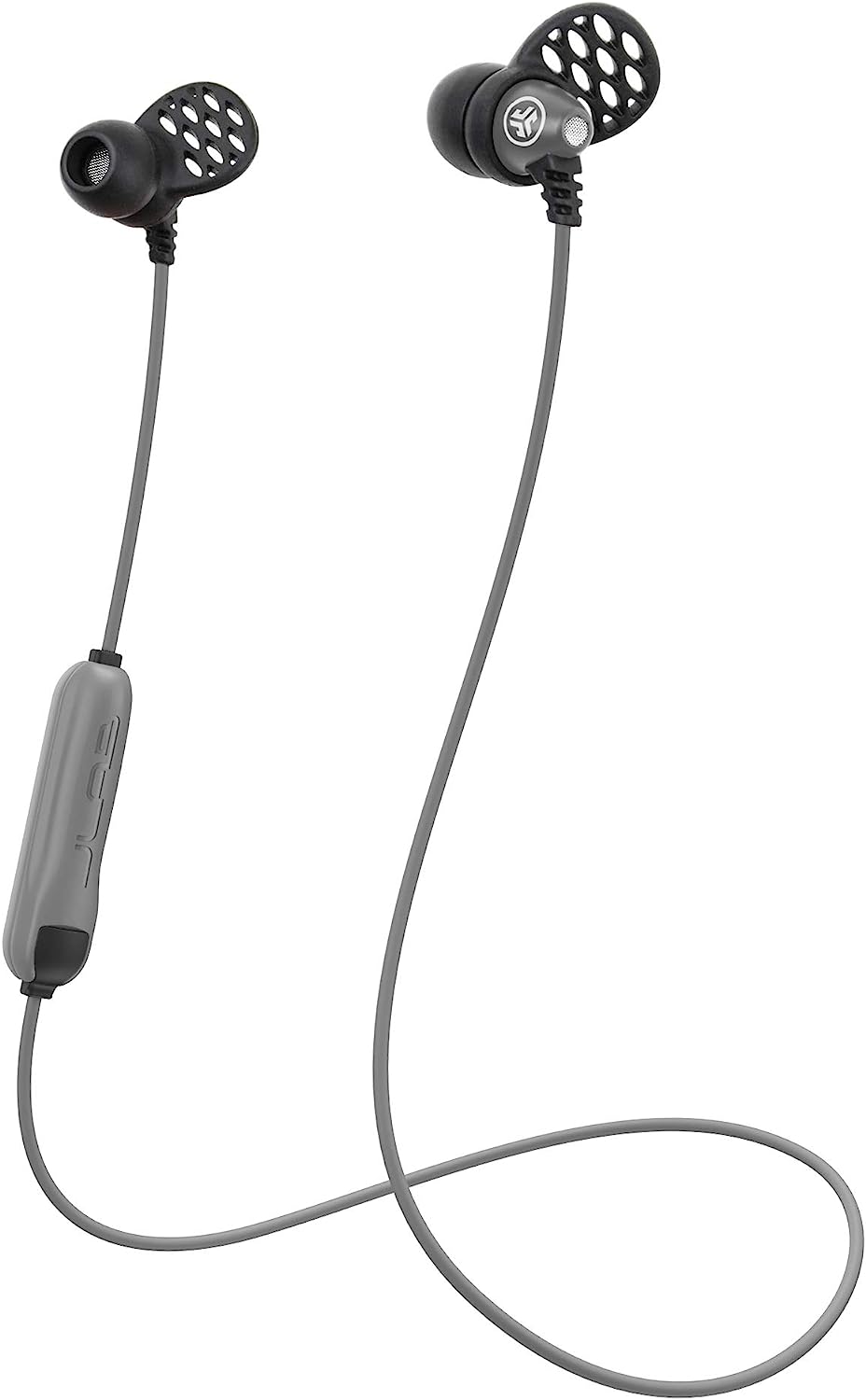 JLab METALBT-GM-BOX Metal Wireless Rugged Sweat Proof Earbuds - Gunmetal Grey (Refurbished)