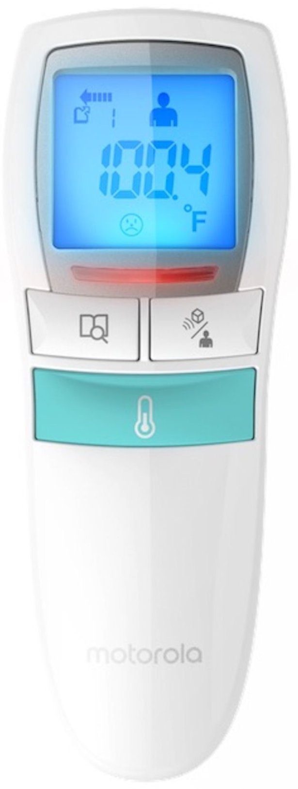 Motorola Care 3-in-1 Non-Contact Baby Forehead Handheld Thermometer - White (Refurbished)