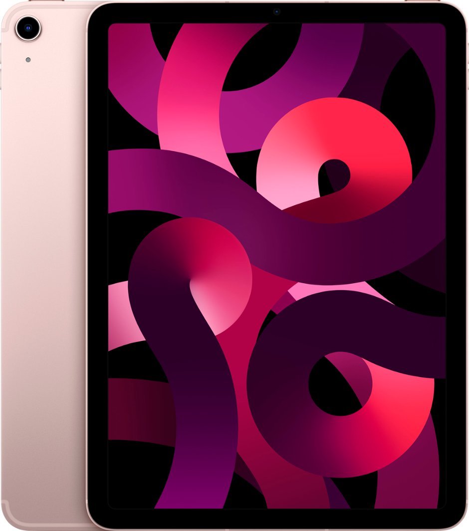 Apple iPad Air (5th Generation) - 64GB (Wifi + LTE) (Unlocked) - Pink (Refurbished)