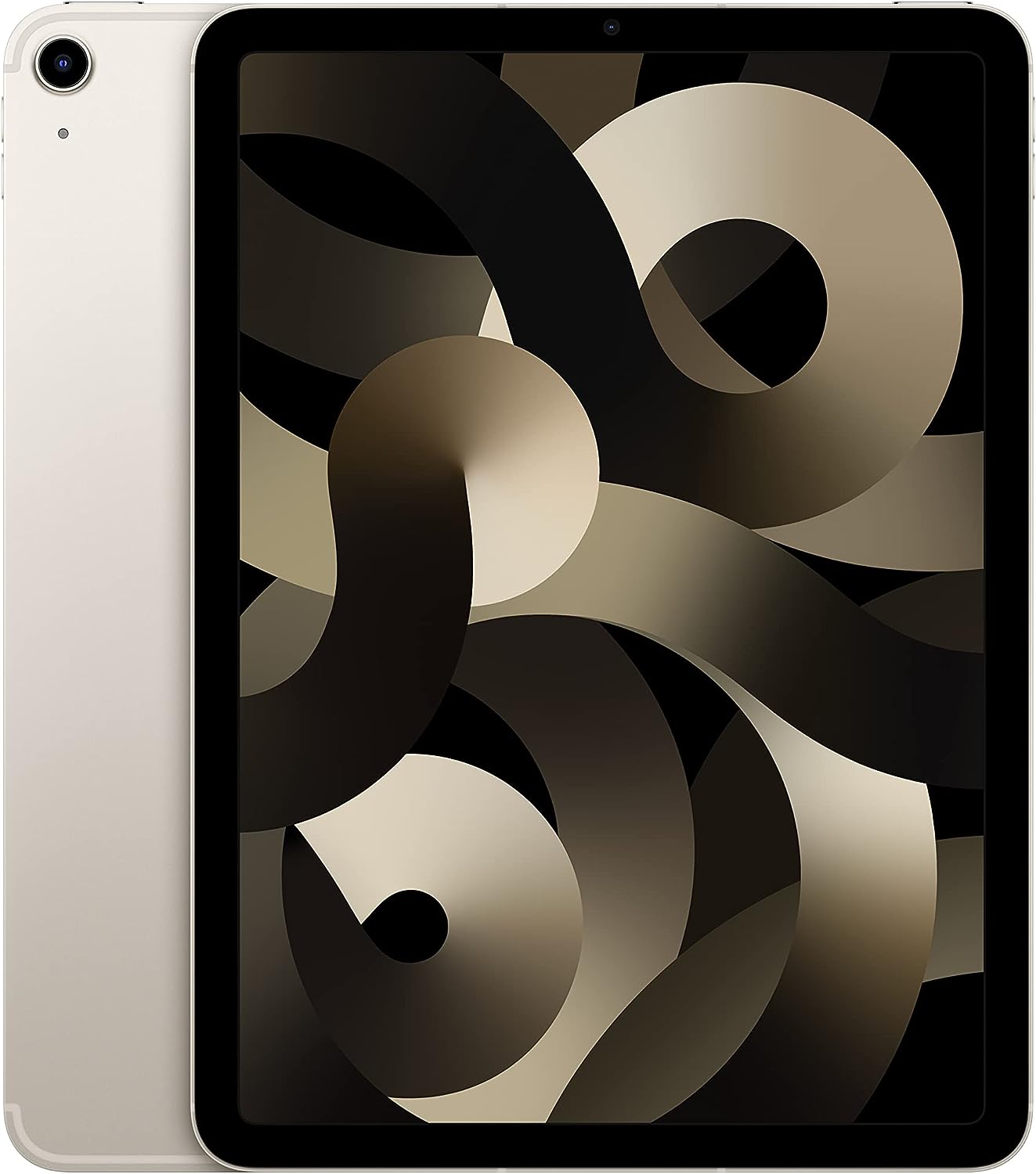 Apple iPad Air 5th Gen 10.9 in 64GB Wifi + Cellular (Unlocked) - Starlight (Refurbished)