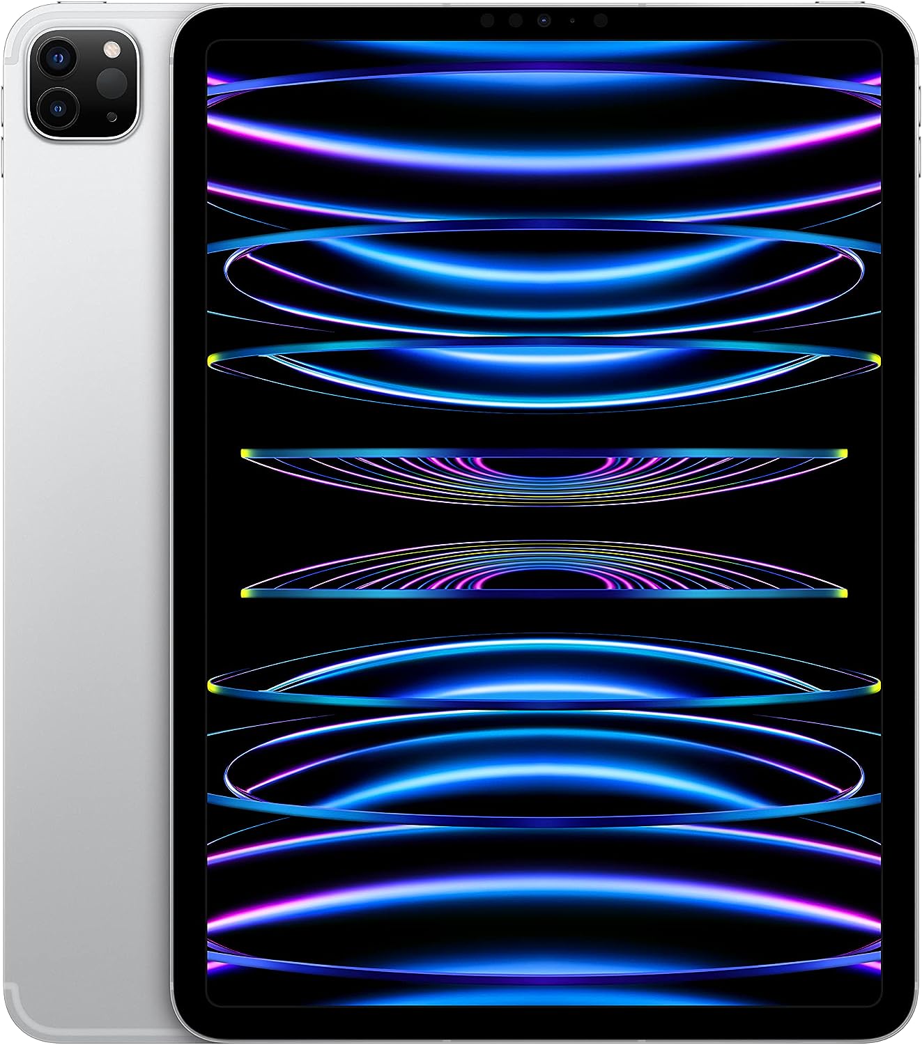 Apple iPad Pro 11-inch 4th Gen (2022) 128GB, WIFI + Cellular Unlocked - Silver (Refurbished)