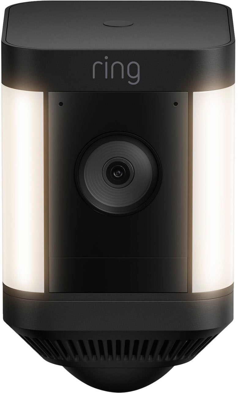 Ring Spotlight Cam Plus Outdoor Wireless 1080p Battery Camera - Black (Refurbished)