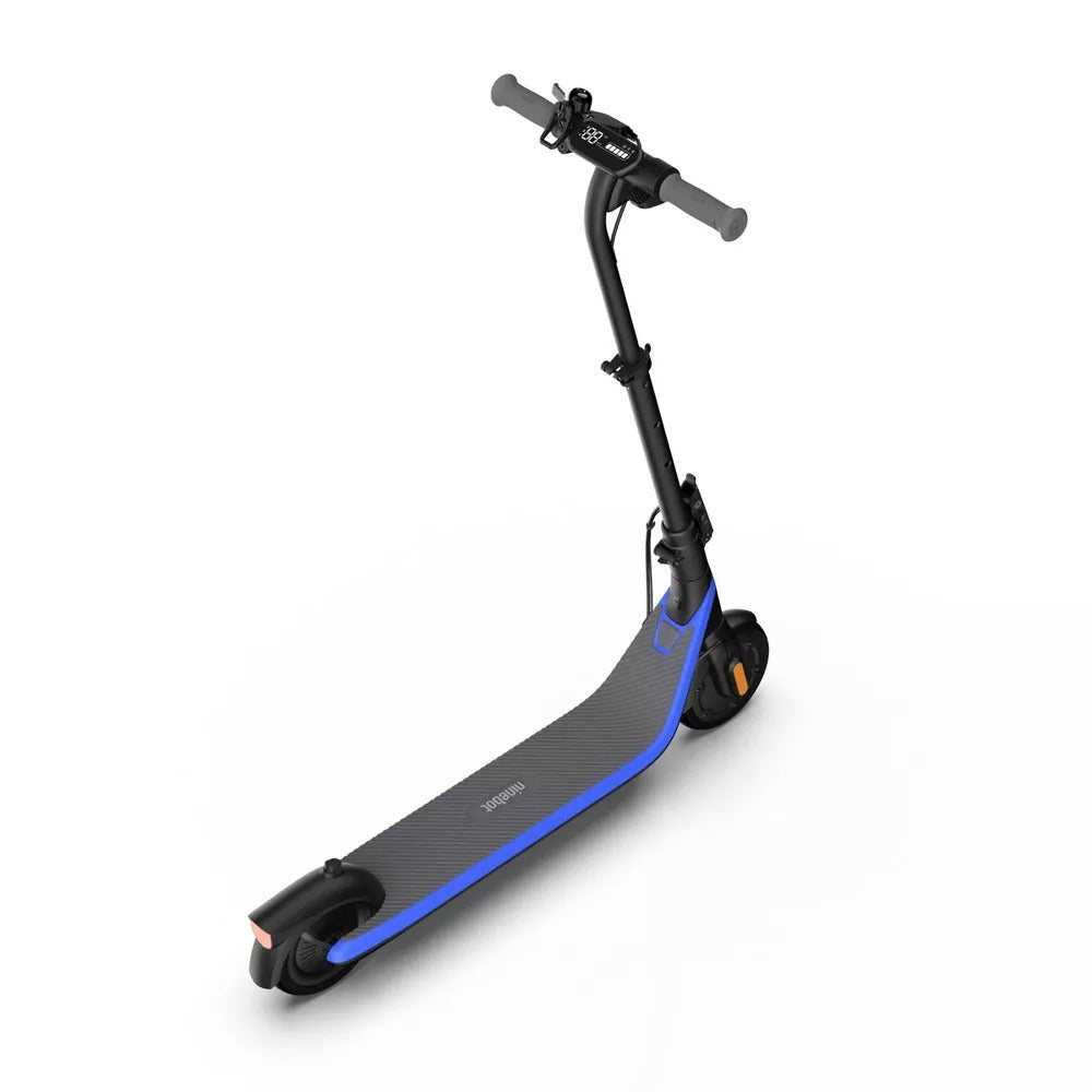 Segway Ninebot C2 Pro Kid Electric Scooter 7.5 mi Max Range & 12.4mph Max - Blue (Certified Refurbished)