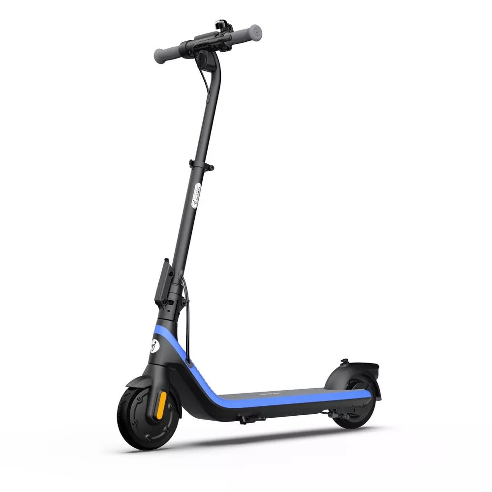 Segway Ninebot C2 Pro Kid Electric Scooter 7.5 mi Max Range & 12.4mph Max - Blue (Certified Refurbished)