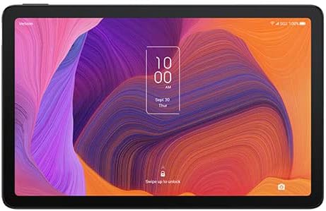 TCL TAB Pro 5G Tablet 64GB (Wifi + LTE) (Unlocked) - Metallic Black (Refurbished)