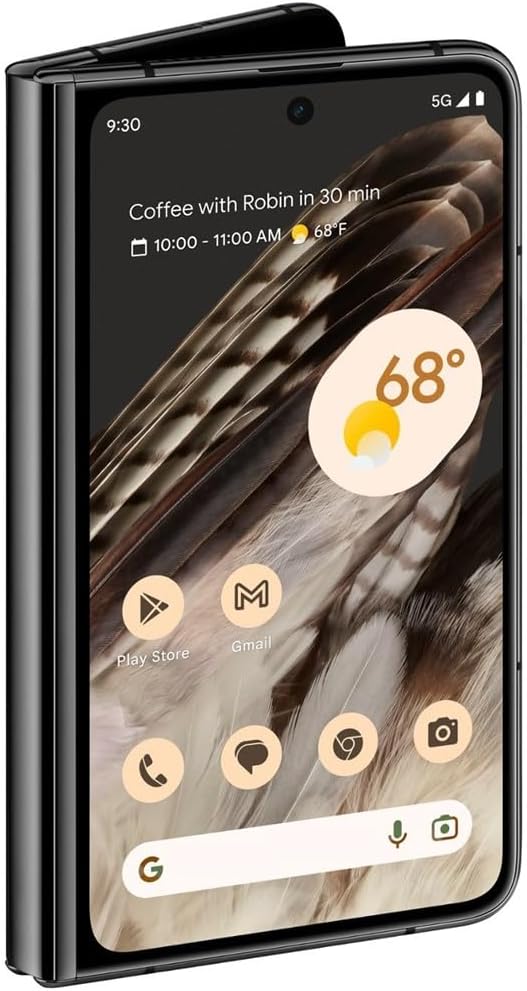 Google Pixel Fold - 256GB (Wifi + LTE) (Unlocked) - Obsidian (Certified Refurbished)