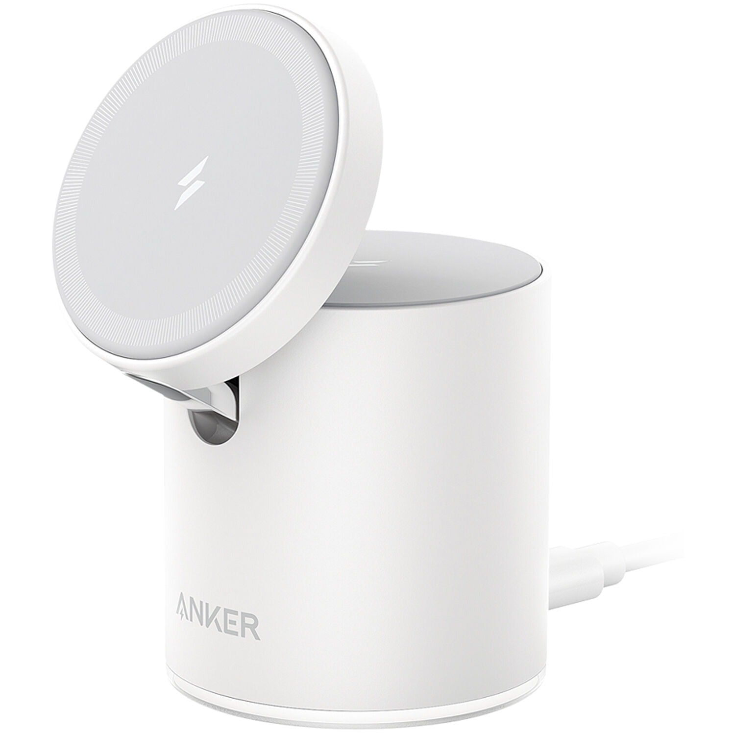 Anker 623 MagGo 2-in-1 Magnetic Wireless Charger & Mount - White (Refurbished)