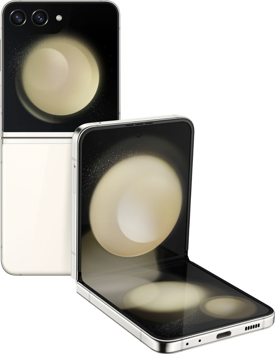 Samsung Galaxy Flip5 - 256GB (Unlocked All Carriers) - Cream (Refurbished)