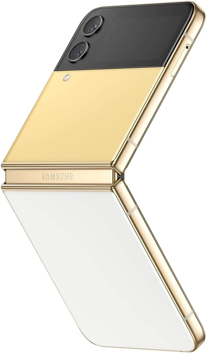Samsung Galaxy Z Flip4 Bespoke Edition 256GB (Unlocked) - Gold/Yellow/White (Refurbished)