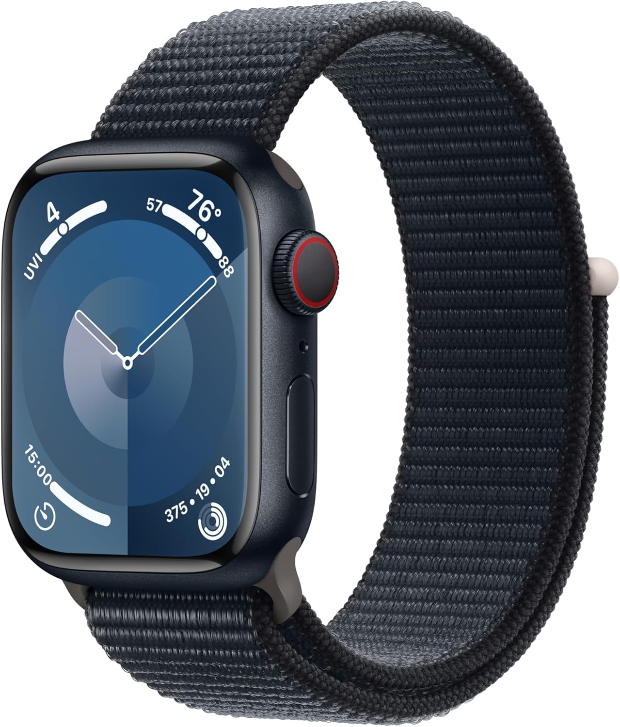 Apple Watch Series 9 (GPS + LTE) 41MM Midnight Aluminum Case Midnight Sport Loop (Pre-Owned)