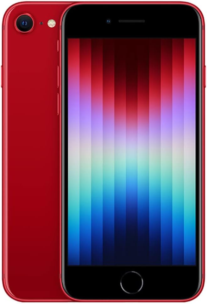 Apple iPhone SE (3rd Gen) 64GB (AT&T Locked) - (PRODUCT)Red (Certified Refurbished)