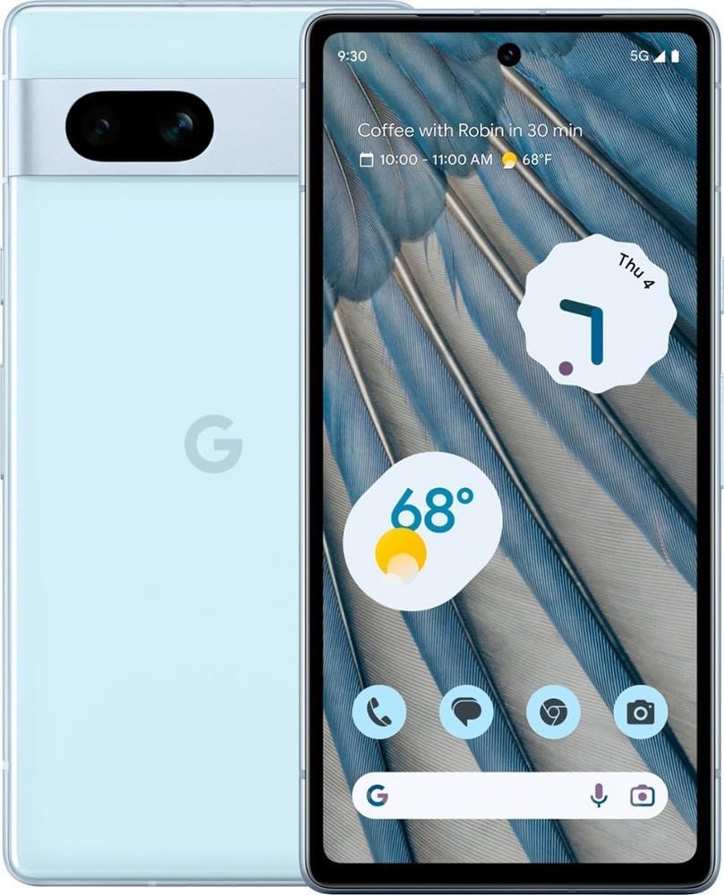 Google Pixel 7a 128GB (Unlocked) - Sea (Pre-Owned)