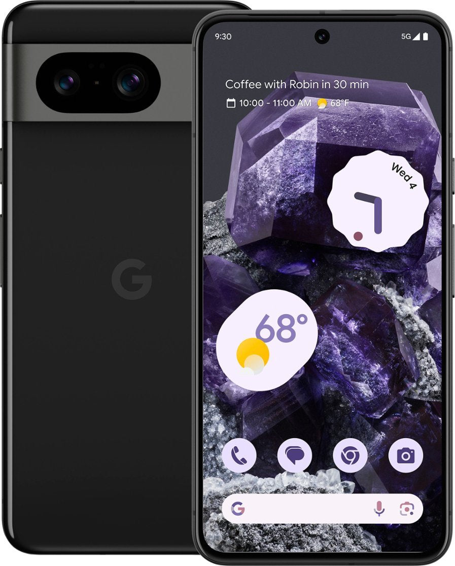 Google Pixel 8 5G 128GB (Unlocked) - Obsidian (Refurbished)