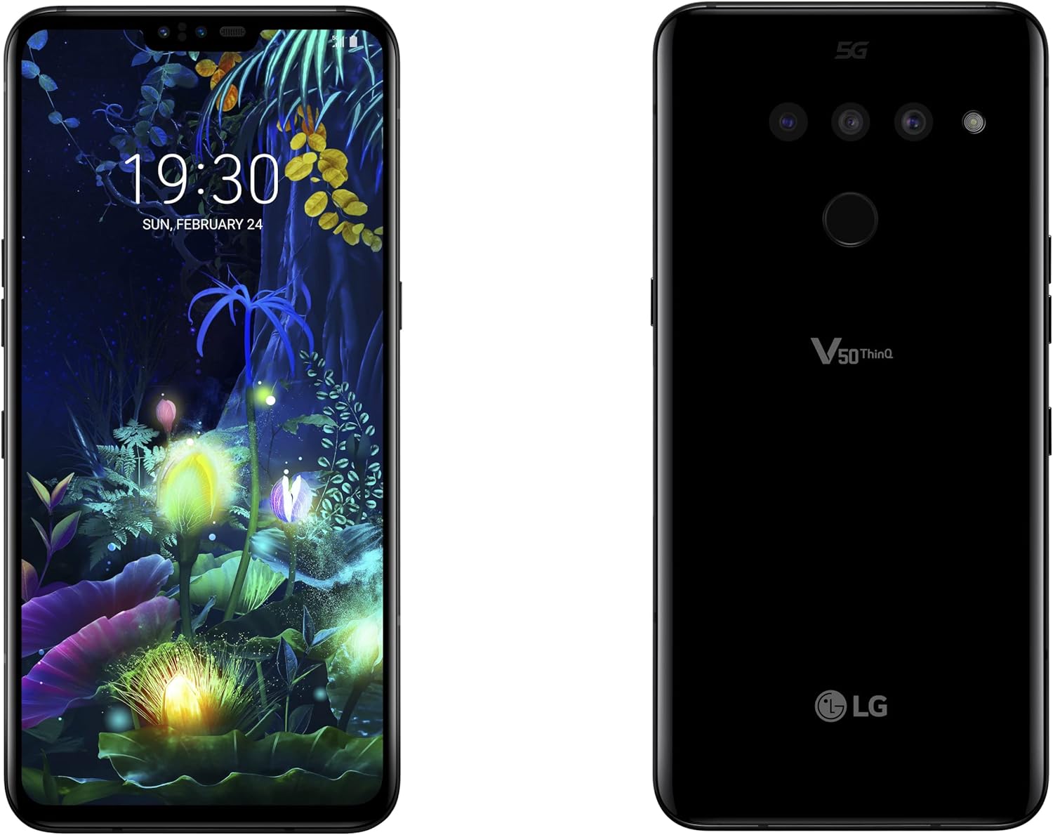 LG V50 ThinQ 128GB (Unlocked) - Aurora Black (Pre-Owned)