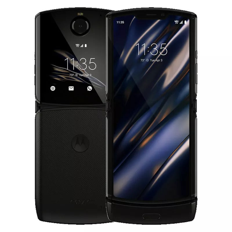 Motorola Moto Razr (2019) 128GB (Unlocked) - Noir Black (Pre-Owned)
