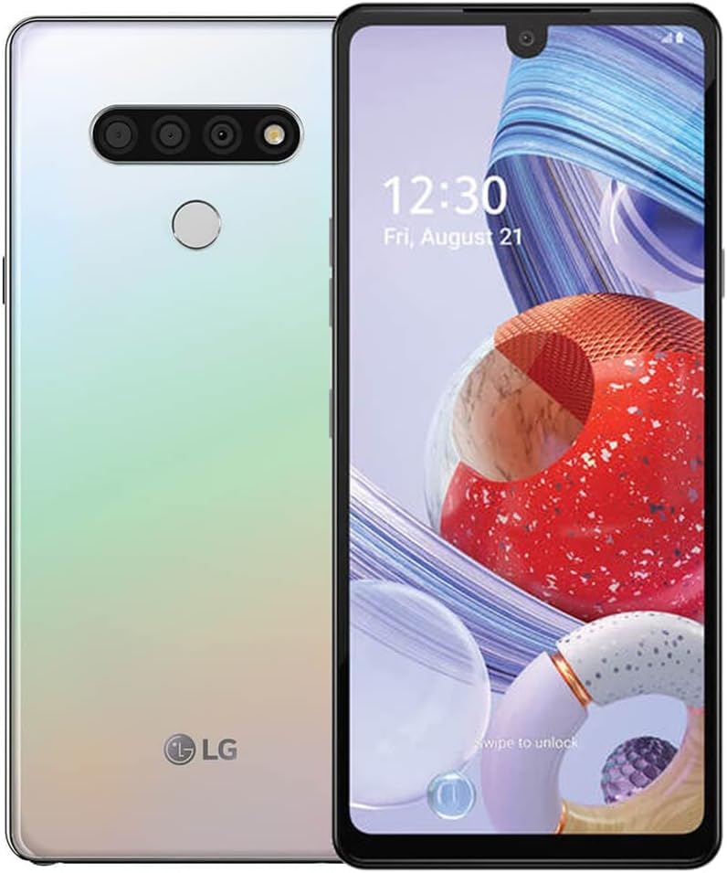 LG Stylo 6 5G 64GB (Unlocked) - Holographic White (Pre-Owned)
