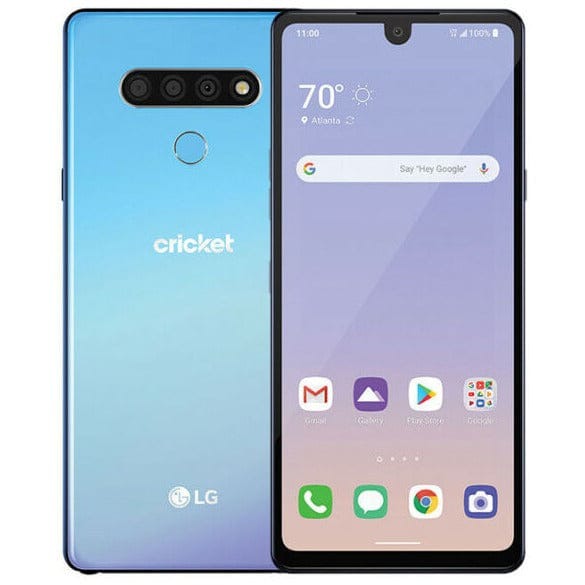 LG Stylo 6 - 64GB (Cricket) - Holographic Blue (Refurbished)