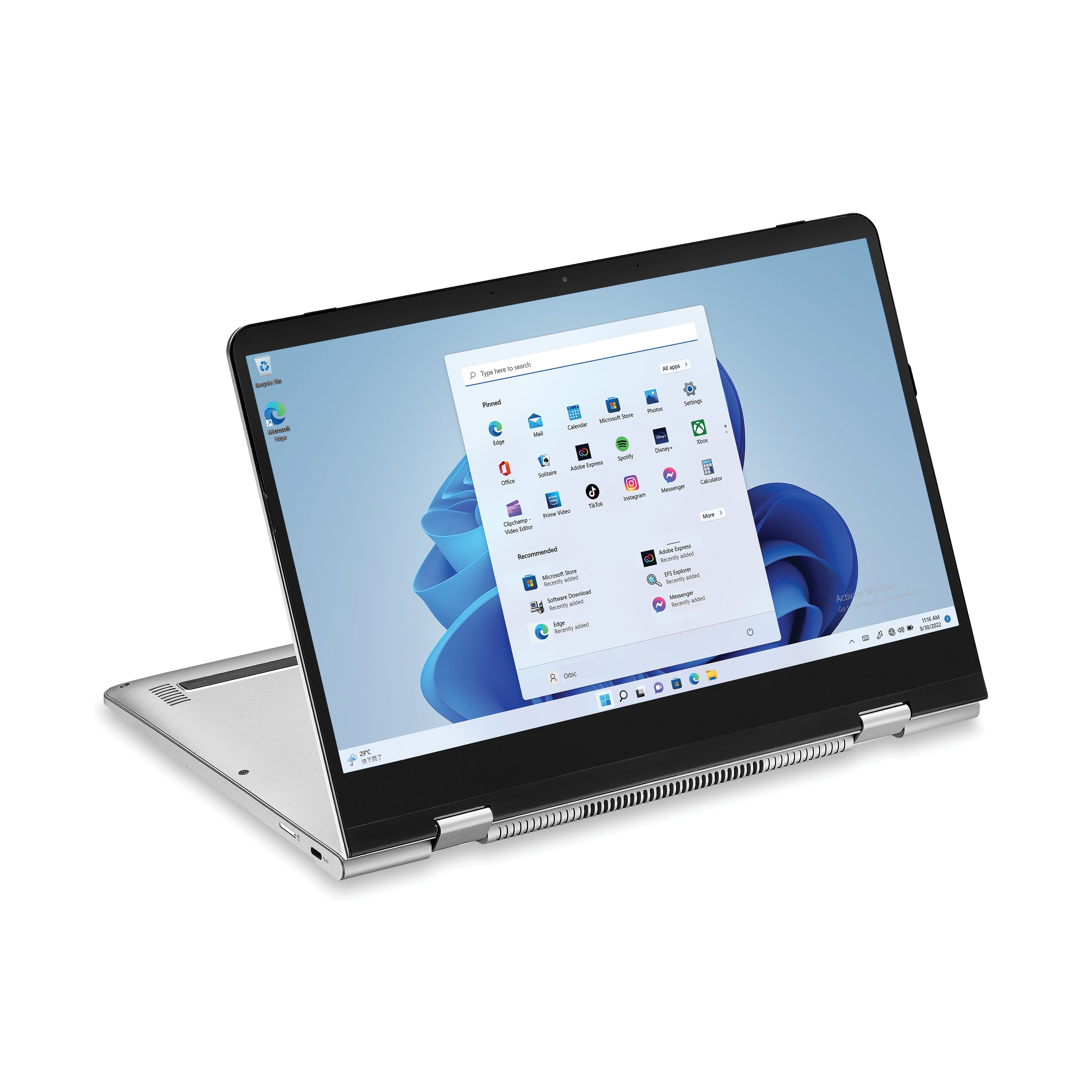 ORBIC Airsurf 5G UW 2023 - Win 10, i3, 16GB RAM, 256GB SSD - Silver (Refurbished)