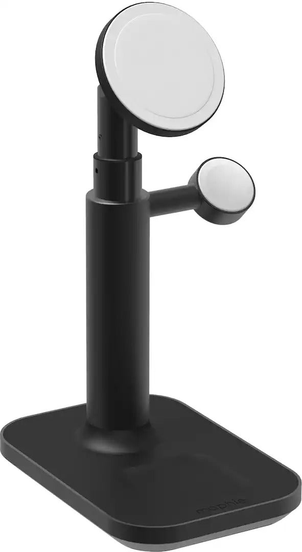 Mophie 3-in-1 Extendable Charging Stand w/ MagSafe - Black (Renewed)