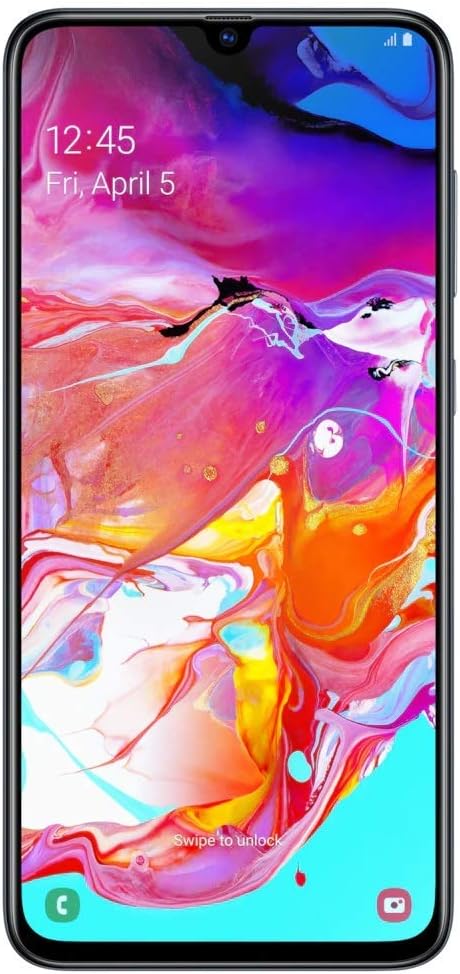 Samsung Galaxy A70 - 128GB (Unlocked) - Black (Refurbished)