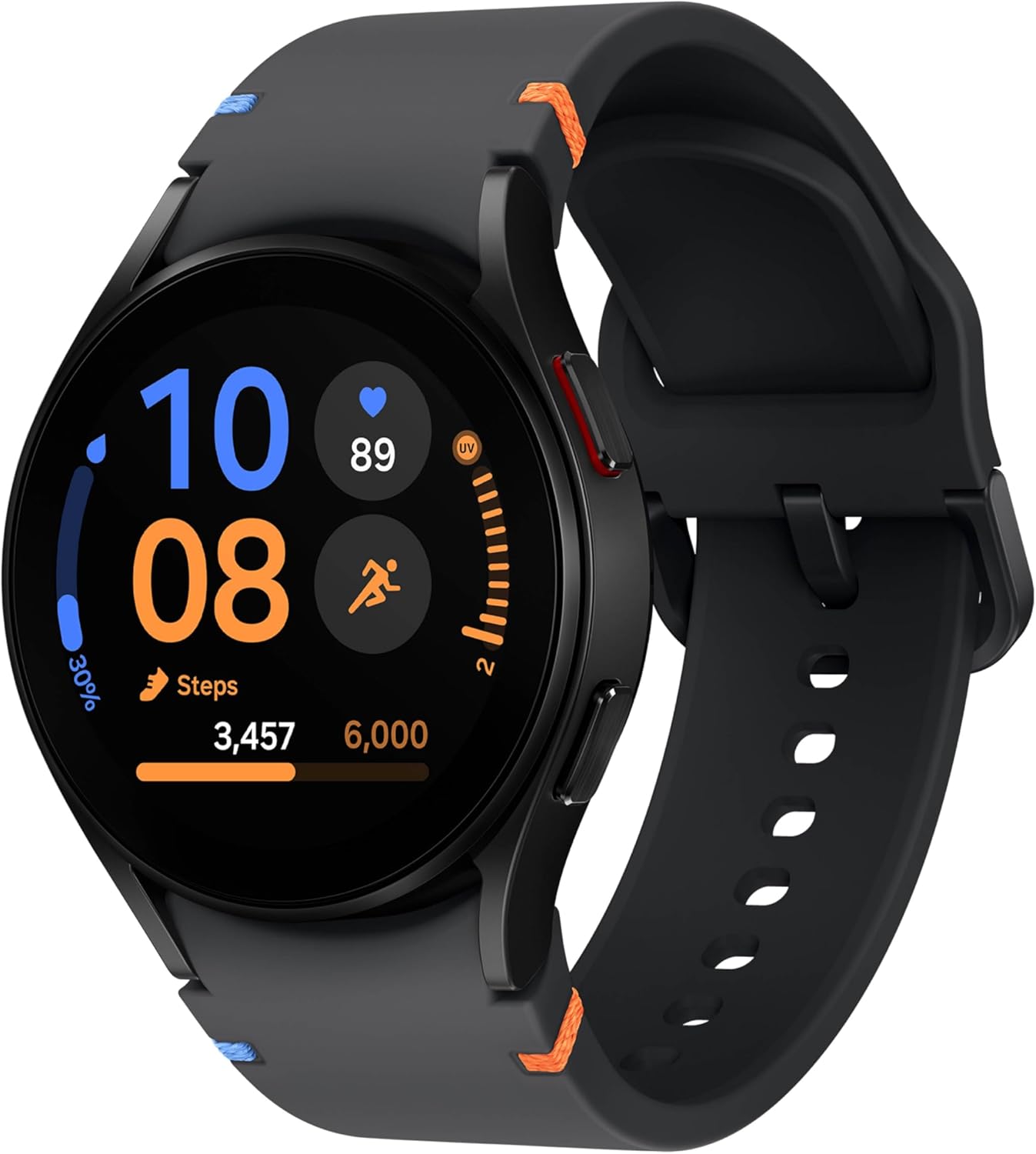 Samsung Galaxy Watch FE (Wifi + LTE) 40mm Black Aluminum Black Sport Band (Refurbished)