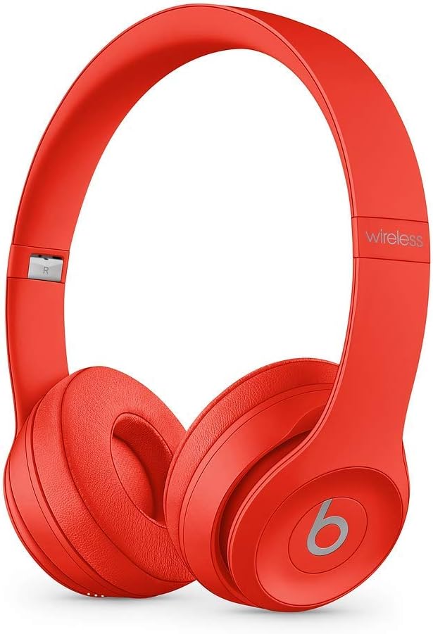Beats Solo 3 Wireless On-Ear Headphone - (PRODUCT)Red (Refurbished)