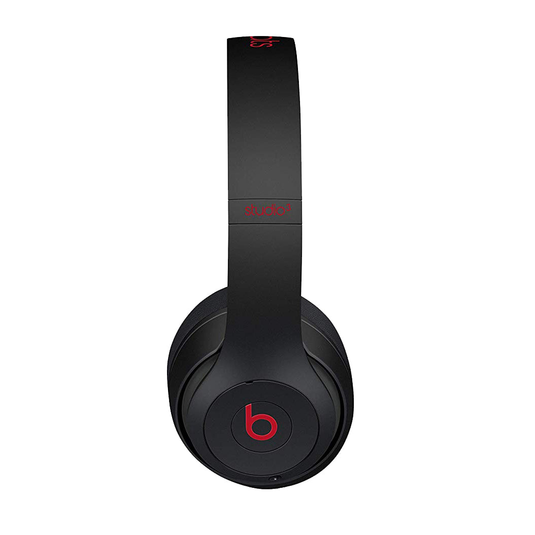 Beats By Dr. Dre Beats Studio3 Wireless Over-Ear Headphones - Defiant Black-Red (Refurbished)