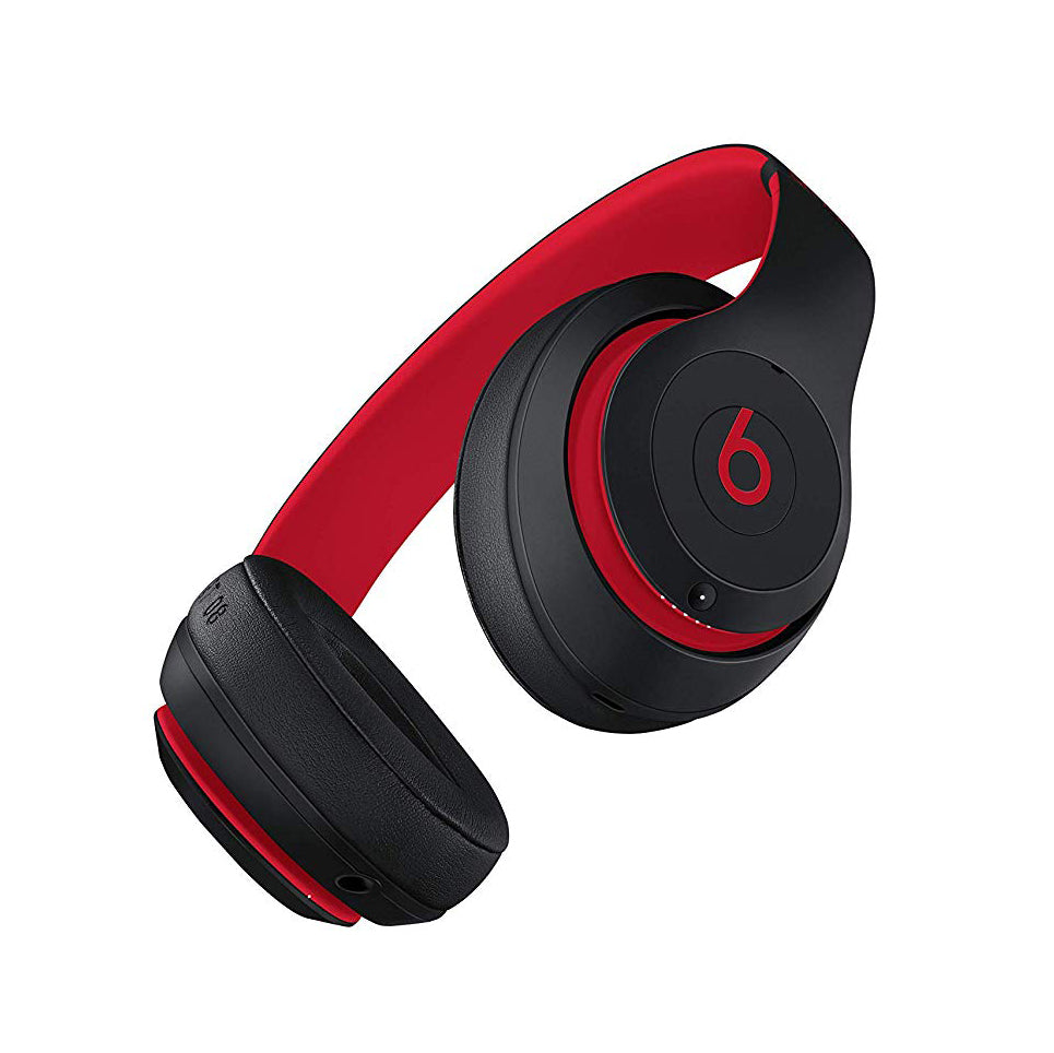 Beats By Dr. Dre Beats Studio3 Wireless Over-Ear Headphones - Defiant Black-Red (Refurbished)