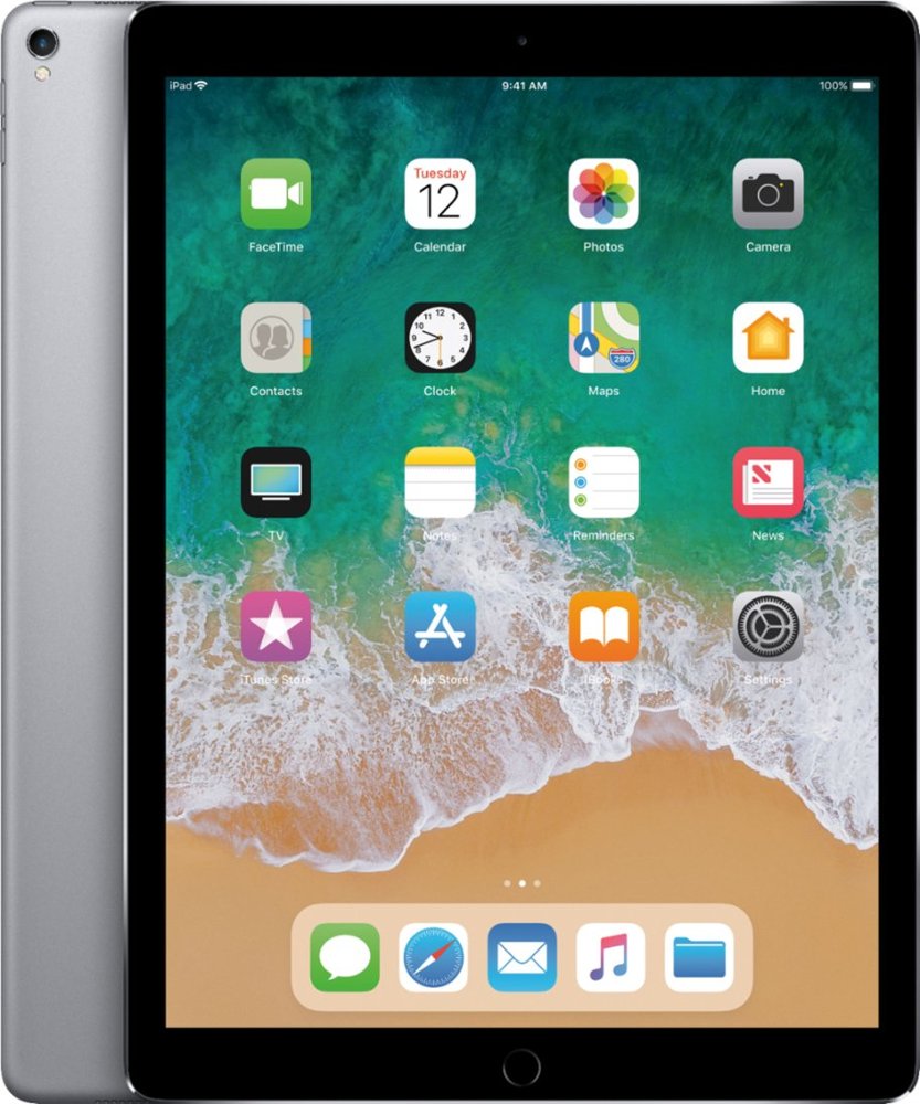 Apple iPad Pro 2nd Gen, 12.9", 256GB, WIFI + Unlocked All Carriers - Space Gray (Pre-Owned)