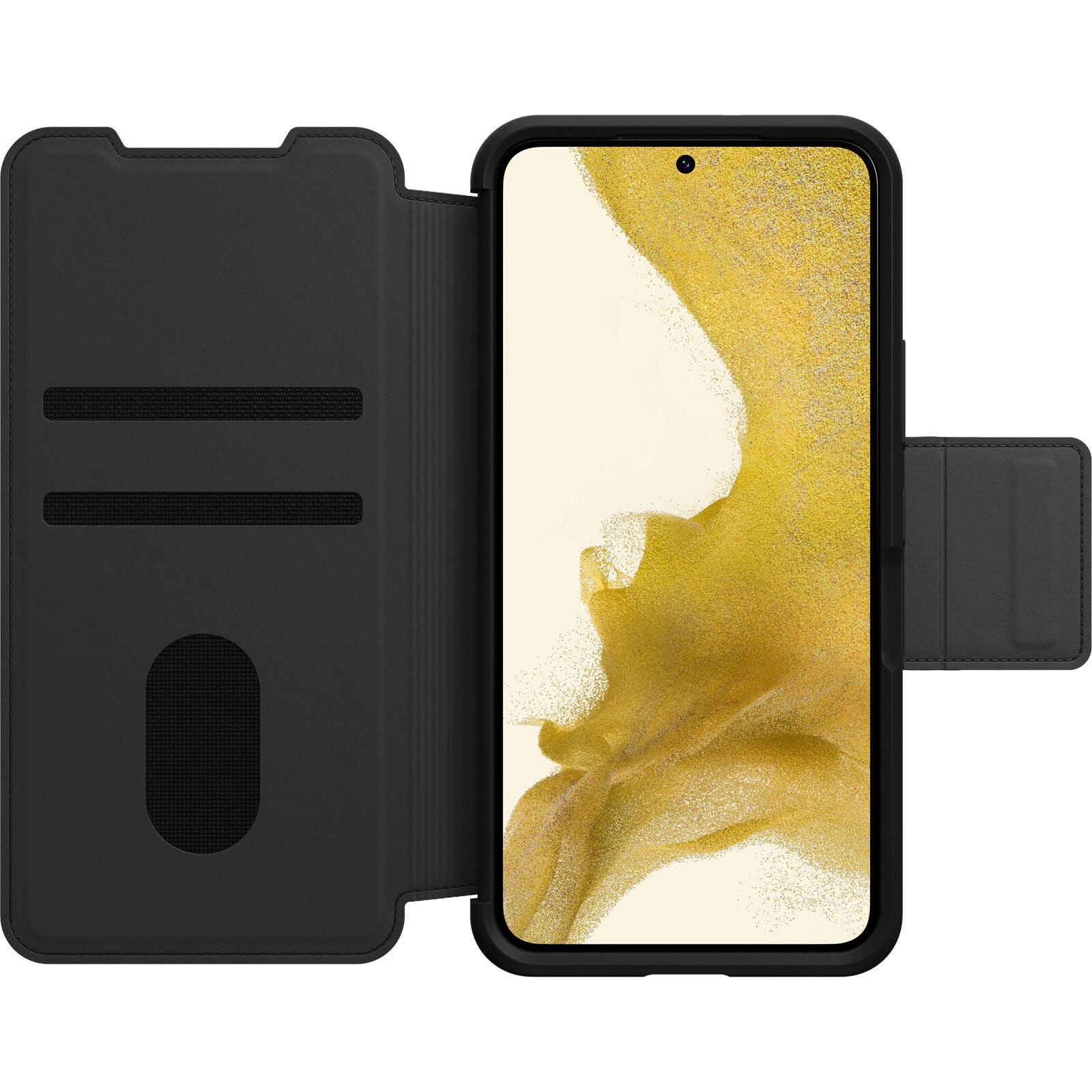 OtterBox STRADA SERIES Folio Case for Samsung Galaxy S22 - Black (New)