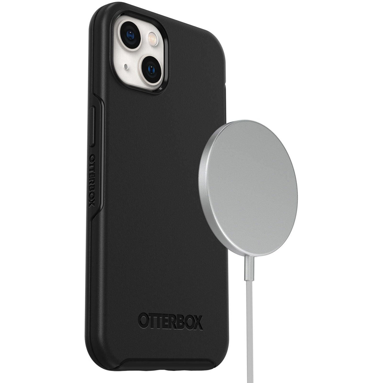 OtterBox SYMMETRY SERIES+ Case w/MagSafe for Apple iPhone 13 - Black (New)