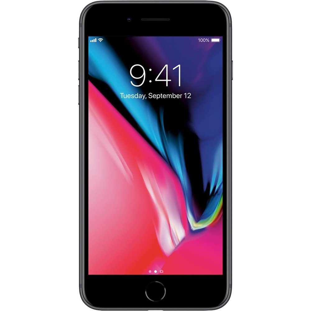 Apple iPhone 8 Plus 128GB (Unlocked) - Space Gray (Pre-Owned)